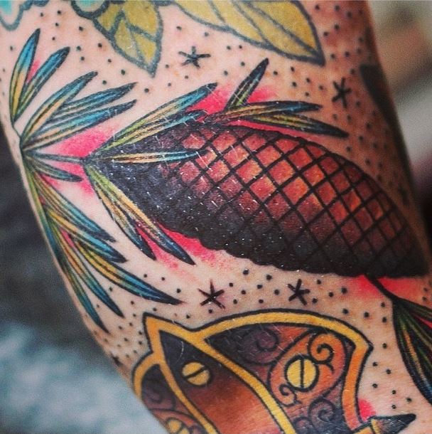 pine cone tattoo gerry kramer