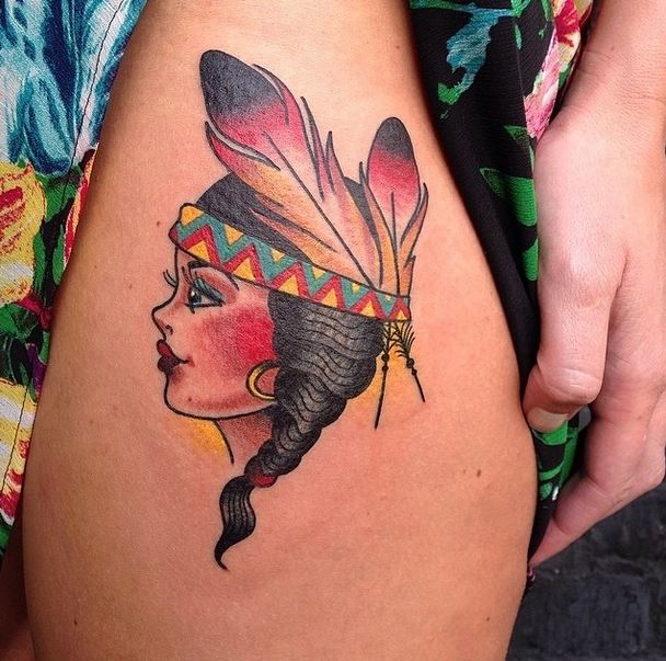 34+ Butterfly Woman Head Tattoo PNG