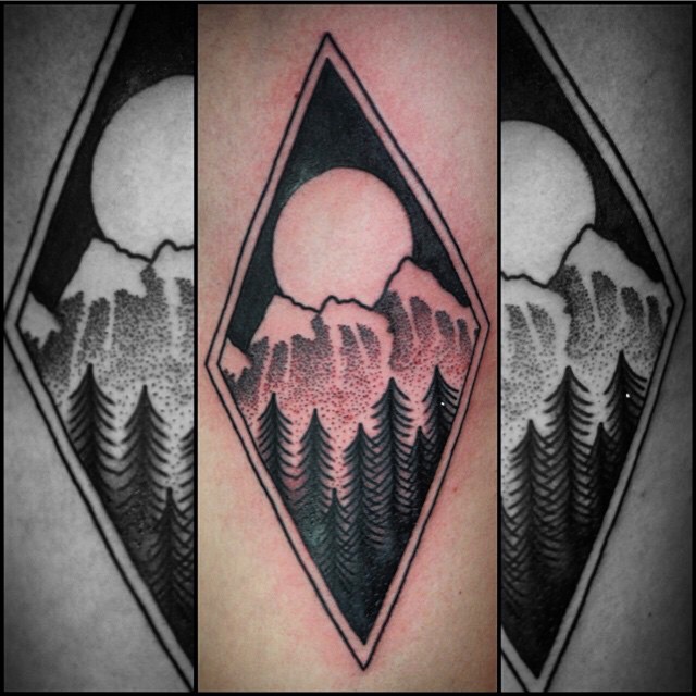 The mountains are calling and I must go... (tattoo by @gerrykramer) 