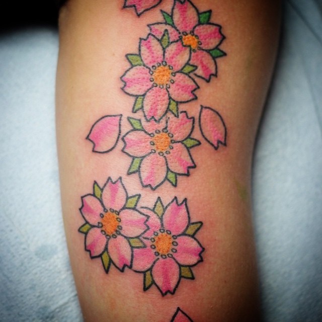 Sakura Blossom Tattoos History Meanings  Designs