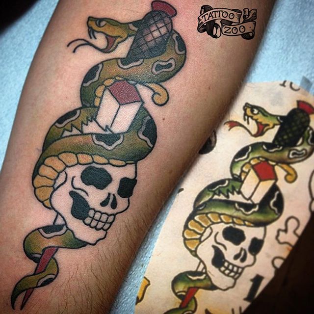 We are OPEN!! 11-6!! (tattoo by @tamitattoos) Drawing by @sailorjerry
