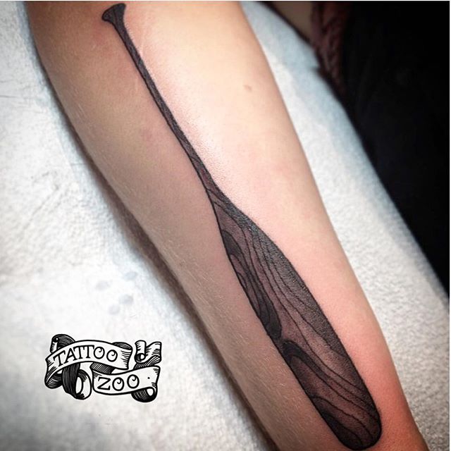 Get tattooed... That's a paddlin' (tattoo by @tamitattoos). We are OPEN 12-5 today!!