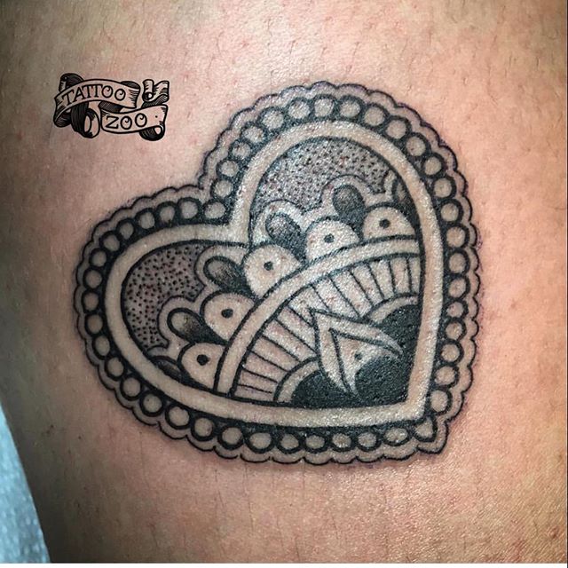 We L️VE tattooing you!! This little darling came from @tamitattoos Valentines Flash page. Come down to 826 Fort Street and get at tattoo. Walk-ins always welcome. ️