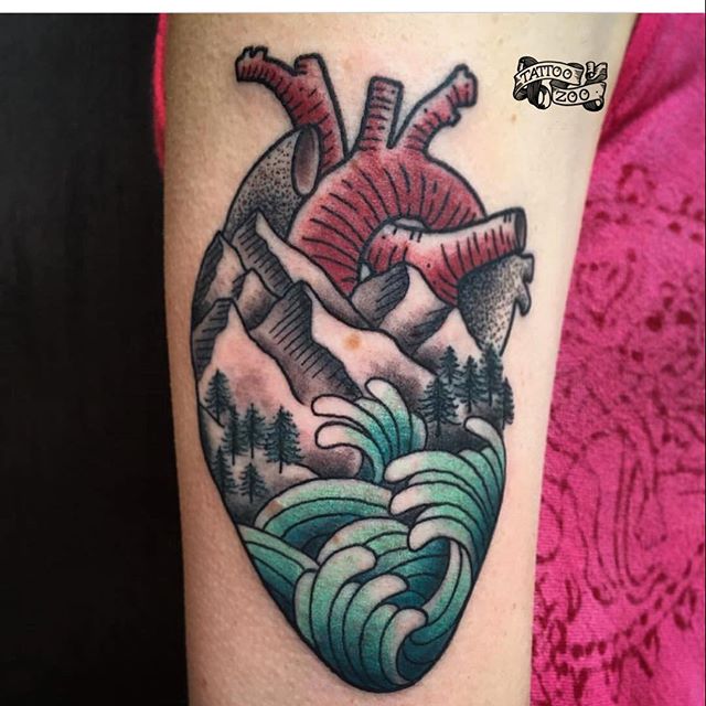We are OPEN! Here til 6pm. (tattoo by @tamitattoos) Call 250-361-1952 to book.