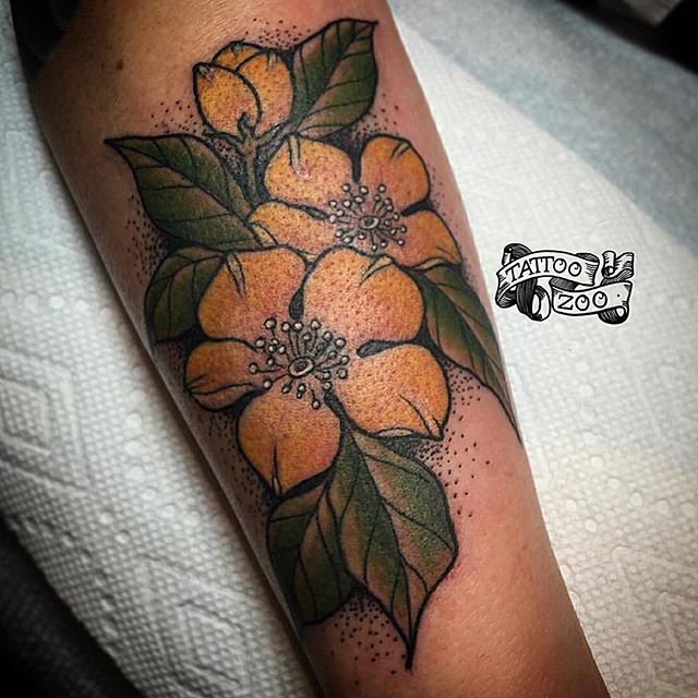 wild rose TATTOO ZOO