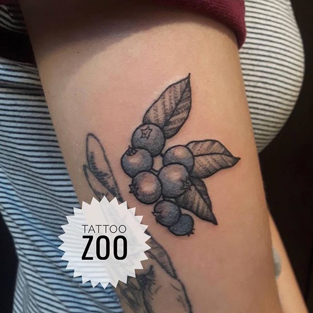 Bluebs!!! (tattoo by @marymadsentattoos) Call 250-361-1952 to book.