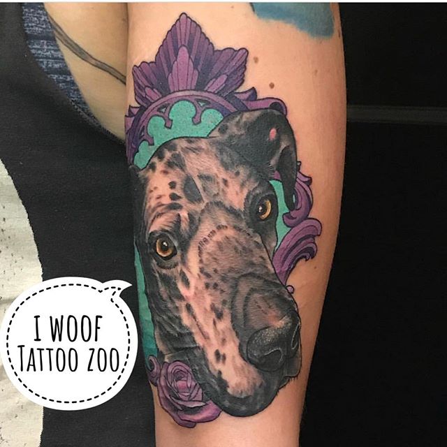We WOOF tattooing you! (tattoo by @marymadsentattoos) Visit is at 826 Fort Street for your FREE consultation!