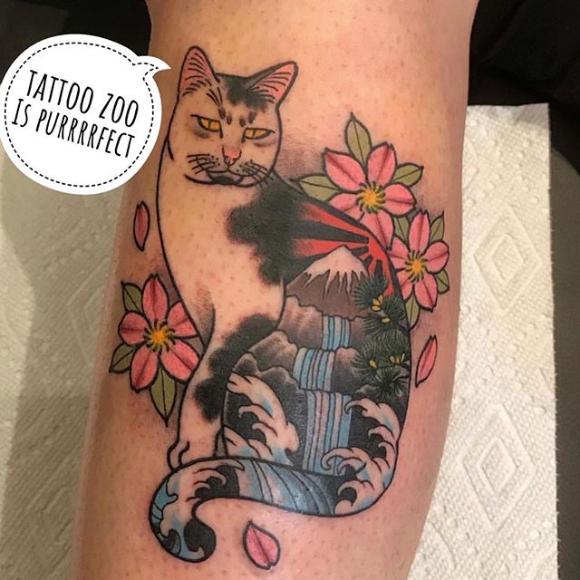 Looking for a purrrrrfectly fantastic tattoo?? Call 250-361-1952 and book a FREE consultation with @marymadsentattoos