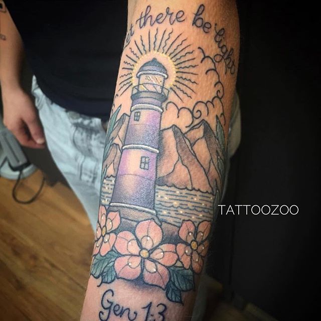 Don't ever let anyone put out your light because they are blinded by it. (tattoo by @tamitattoos)