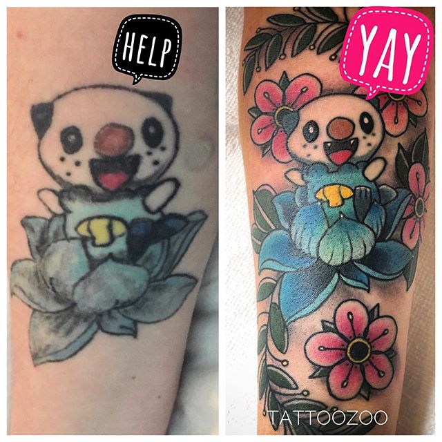 WE LOVE TO DO FIX UPS!! This amazing transformation was done by @gerrykramer Don’t hesitate to bring us your tired or poorly applied tattoos and we will fix them up to look like new (or better than new). You must have a consultation first - so call 250-361-1952 or visit us at 826 Fort Street to book a FREE consult. Once we see your tattoo - we can let you know what we can do to help. #yyjtattoo #yyj #victoriatattoo #victoriatattooartist