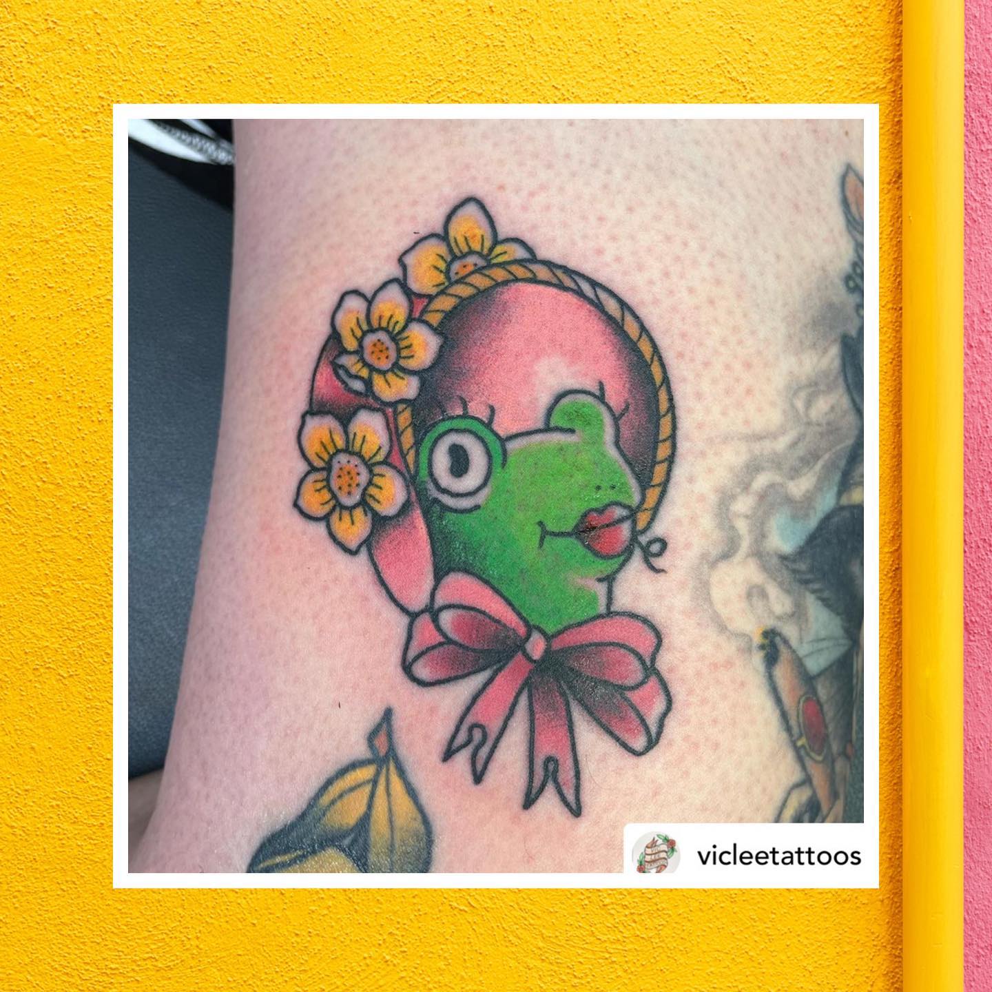 Tattoo by @vicleetattoos Link in bio to book.