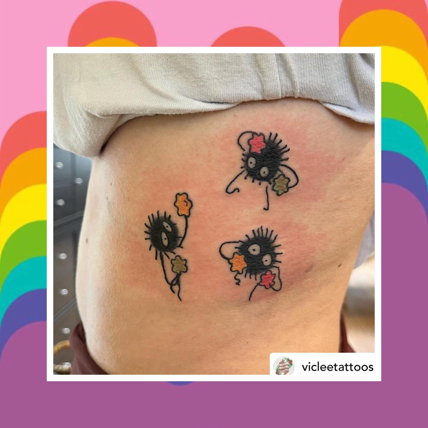 Tattoo by @vicleetattoos Link in bio to book. 🤪