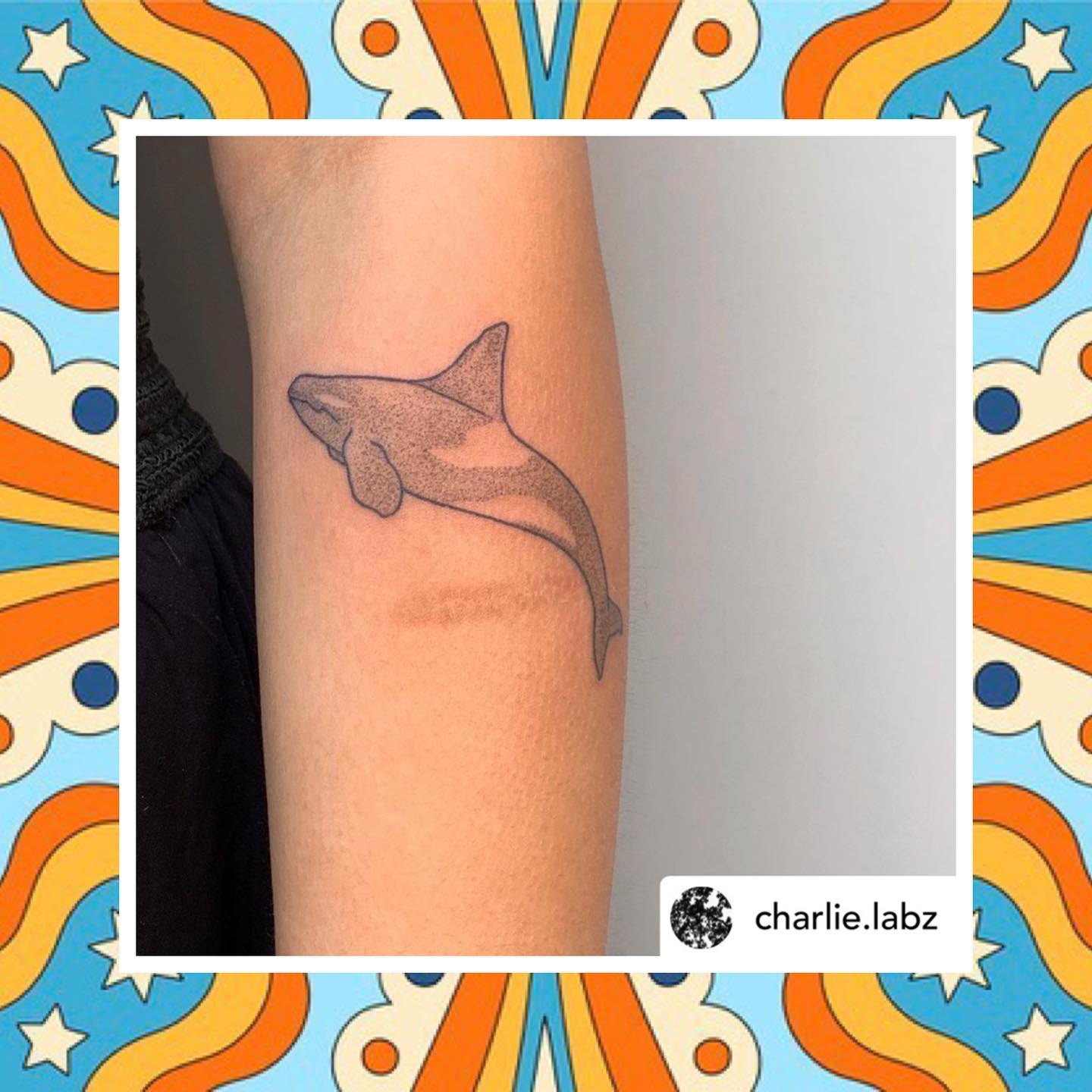 Tattoo by @charlie.labz Link in bio to book.