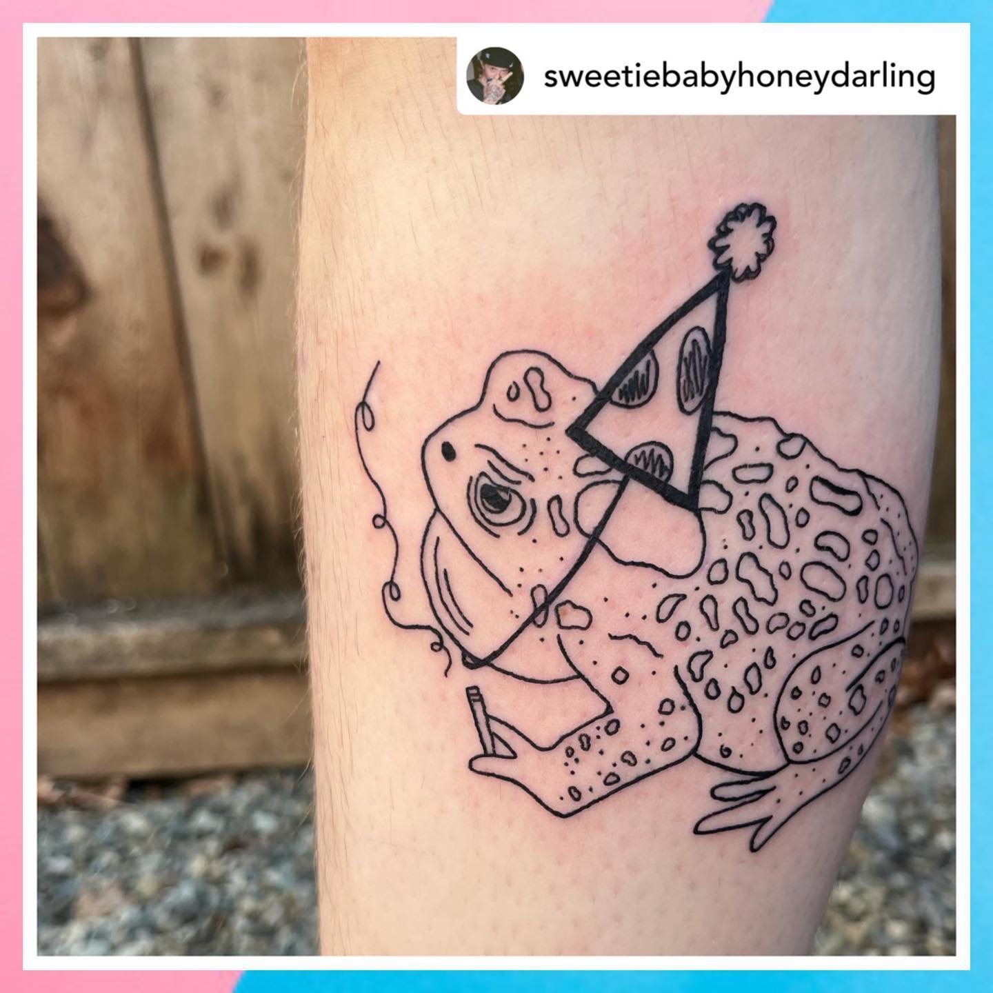 Tattoo by @sweetiebabyhoneydarling DM them directly to book time.