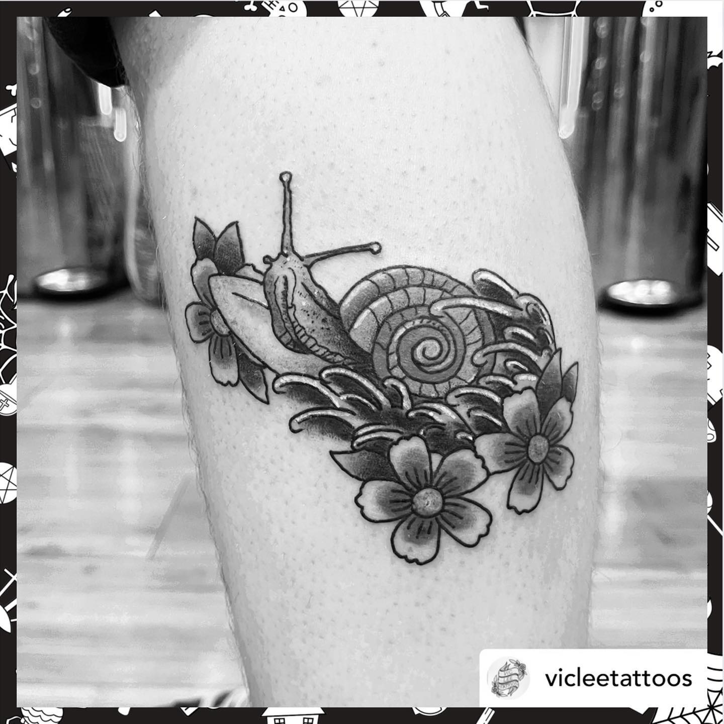 Tattoo by @vicleetattoos Link in bio to book. 🖤