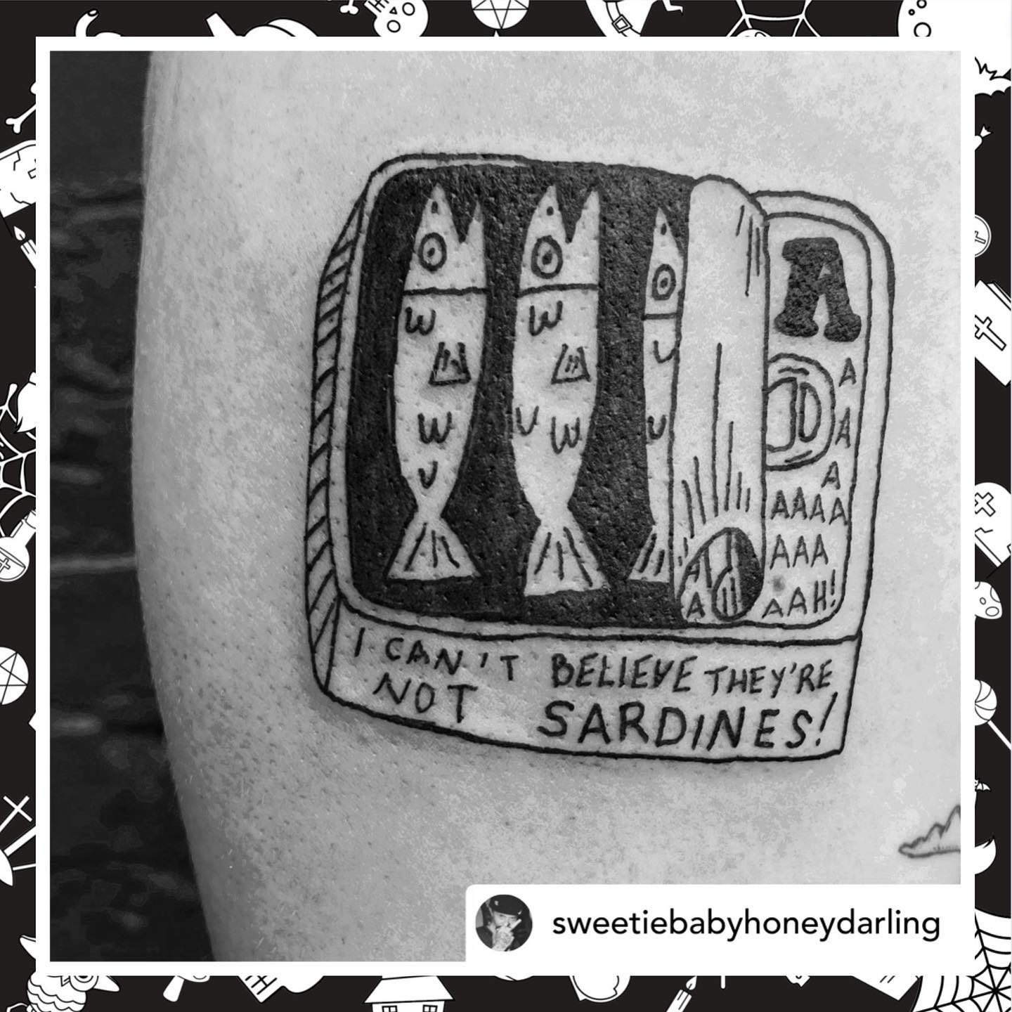 Tattoo by @sweetiebabyhoneydarling