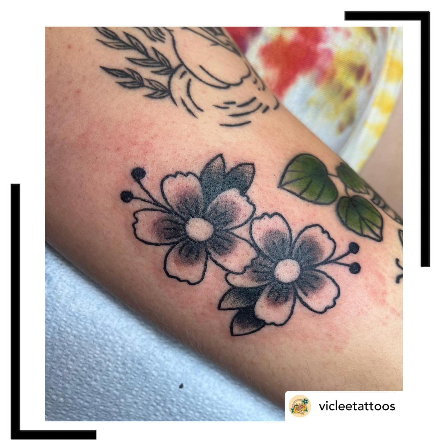 Tattoo by @vicleetattoos Link in bio to book.
