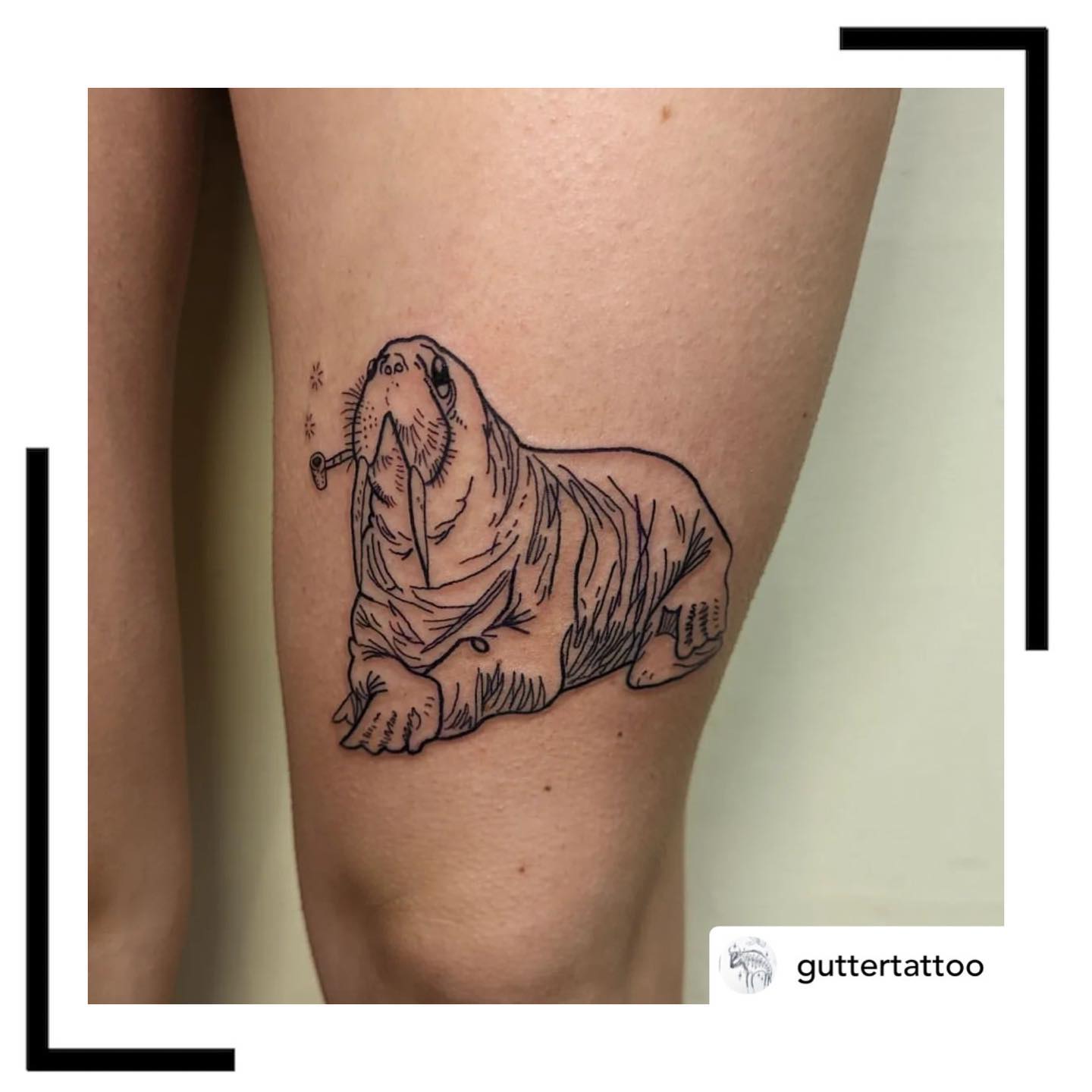 Tattoo by @guttertattoo